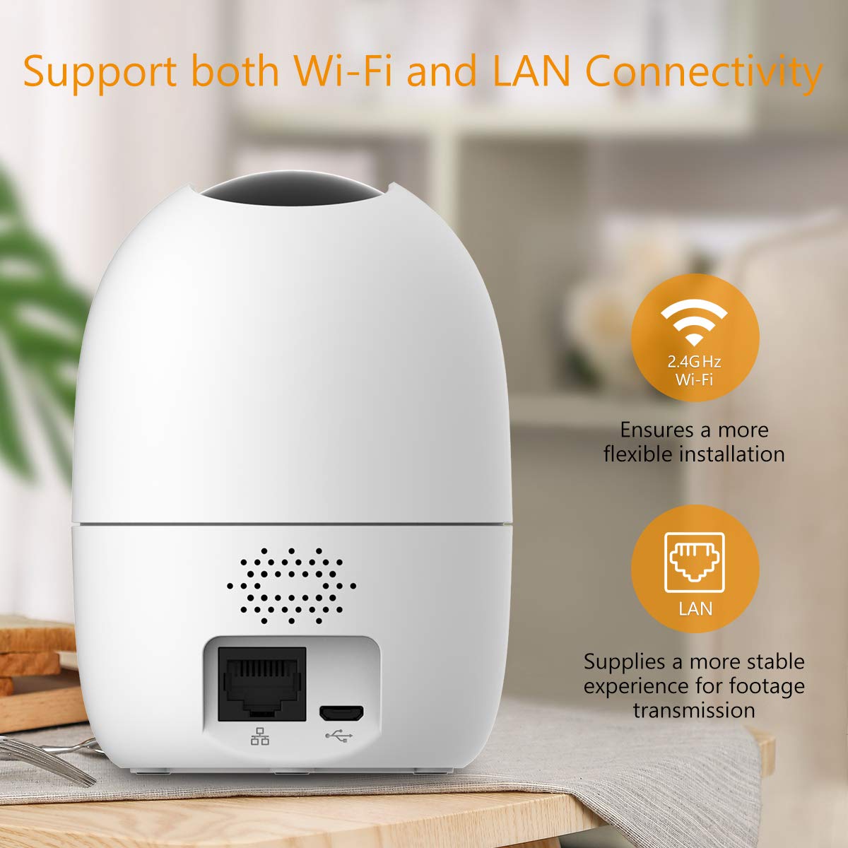 Imou Ranger 2 Ip Camera 360 Degree Coverage 