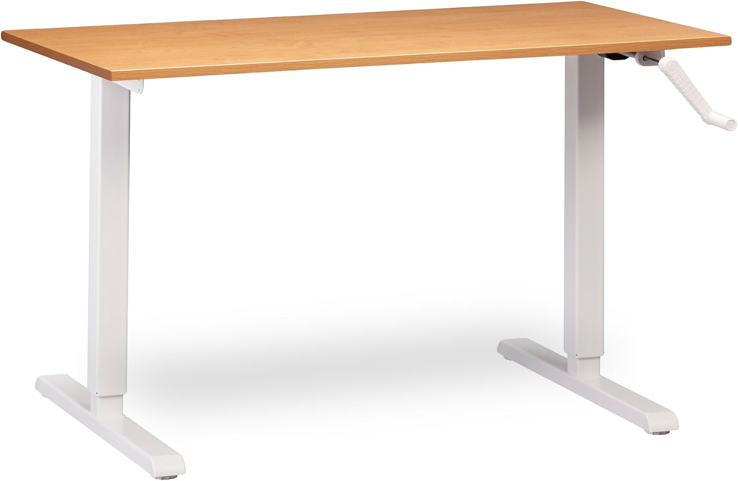 MultiTable Adjustable Height Standing Desk, White Manual