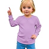 Haloumoning Baby Girls and Toddlers' Crewneck Sweatshirts Kids Long Sleeve Fall Pullovers 2-10 Years