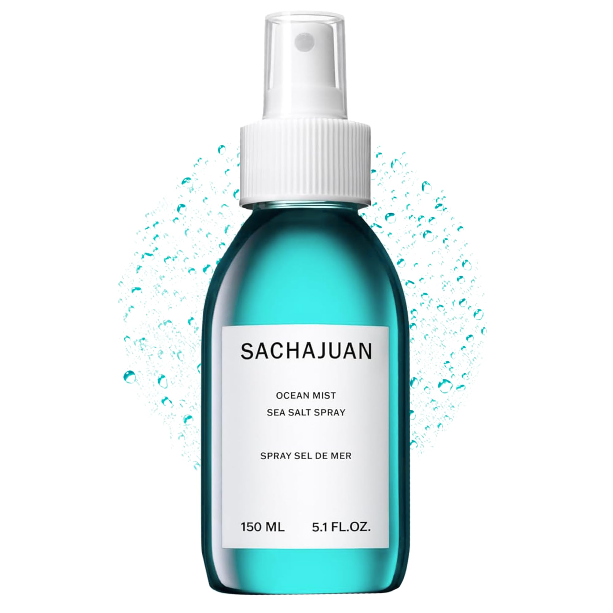 SACHAJUAN Ocean Mist Sea Salt Spray, 150ml. Wave, Texture, Grip & Volume For Texturized Beach Waves And Matte Finish. Enhance Your Hair's Natural Movement.