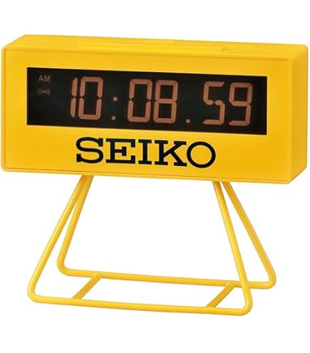 Seiko Modern Marathon Bedroom Alarm Clock : Amazon.ca: Home