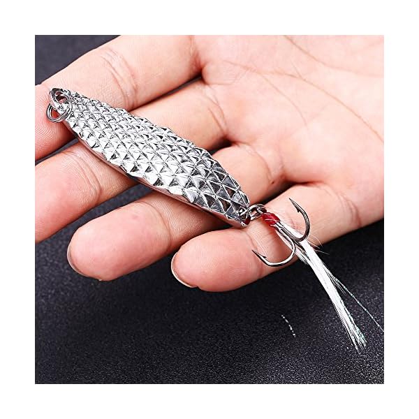 Sougayilang-Spoons-Hard-Fishing-Lures-Treble-Hooks-Salmon-Bass-Metal-Fishing-Lure-Baits-Pack-of-5pcs Sougayilang-Spoons-Hard-Fishing-Lures-Treble-Hooks-Salmon-Bass-Metal-Fishing-Lure-Baits-Pack-of-5pcs