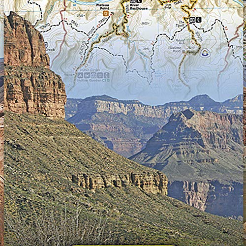 Grand Canyon National Park Map - 615OSDNVoHL 