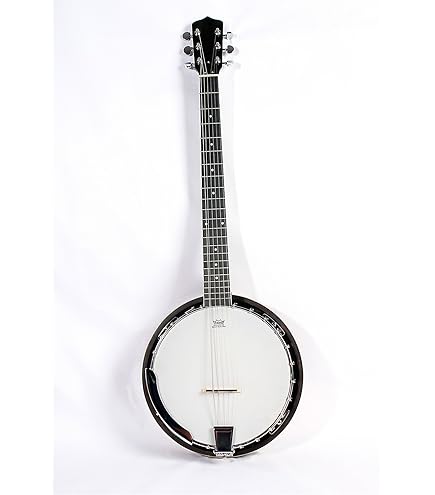 Ortega Guitars Raven Series 6-String Banjo w/Bag, Right (OBJ350/6