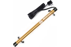 MAXSafes Golden Gun Safe Dehumidifier Rod High Power - Much warmer (up to 150°F) to better Protect Your Valuables from Moisture and Corrosion, ETL Approved, 12in