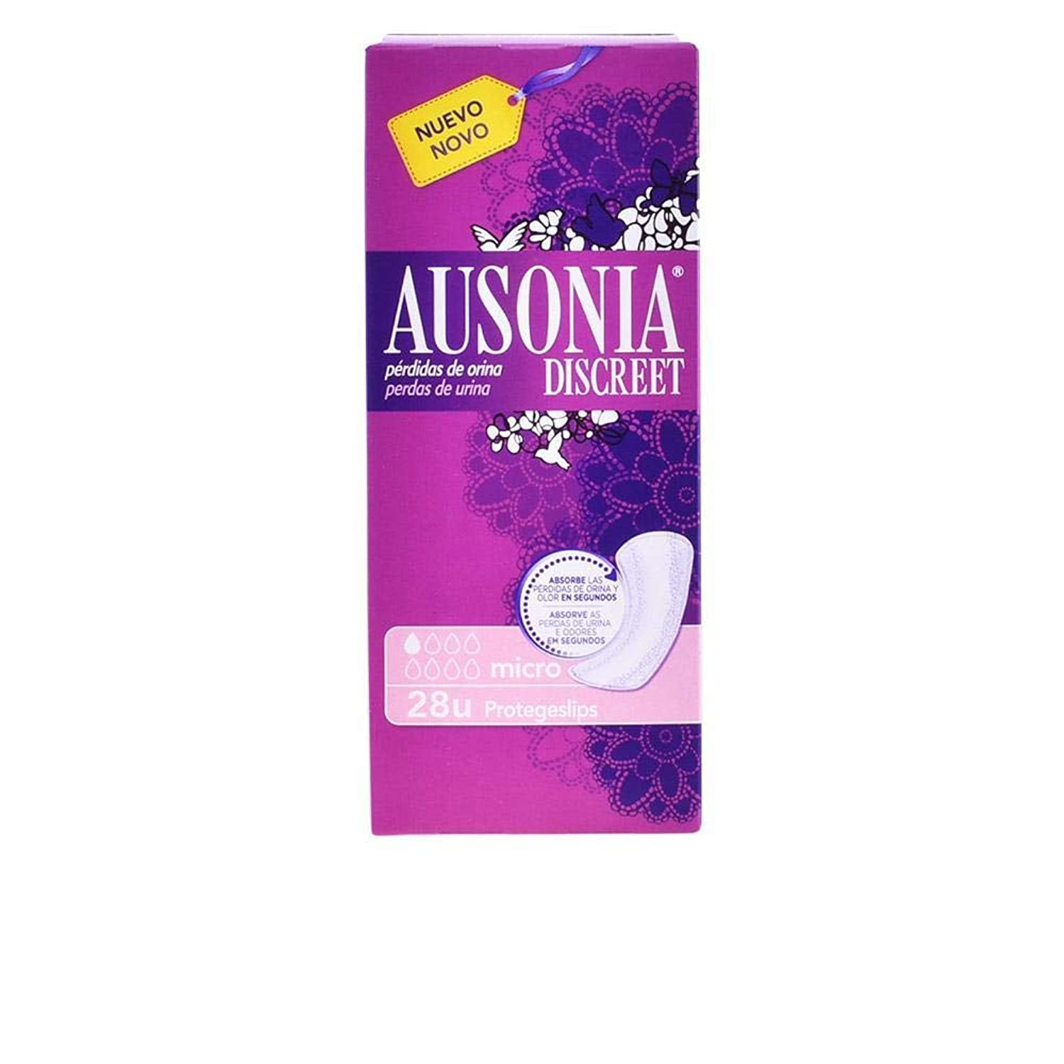 Ausonia Discreet Pads For Incontinence, Micro