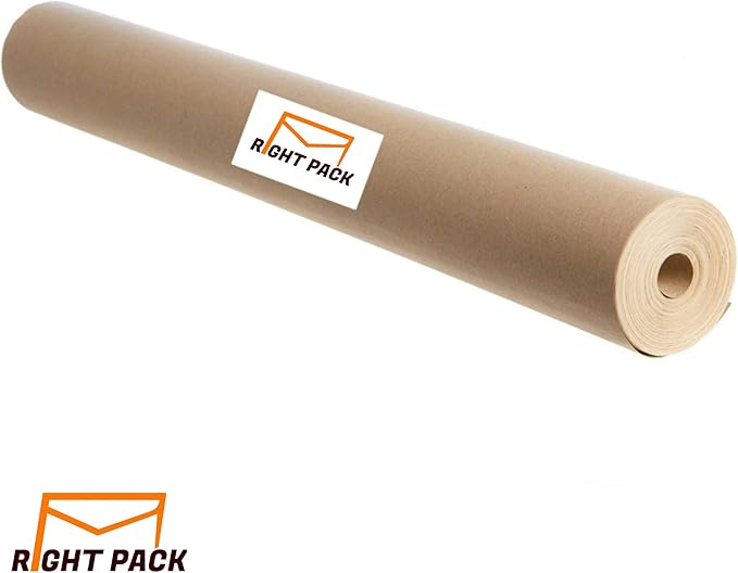Strong Brown Kraft Heavy Duty Imitation Parcel Wrapping Packaging Paper