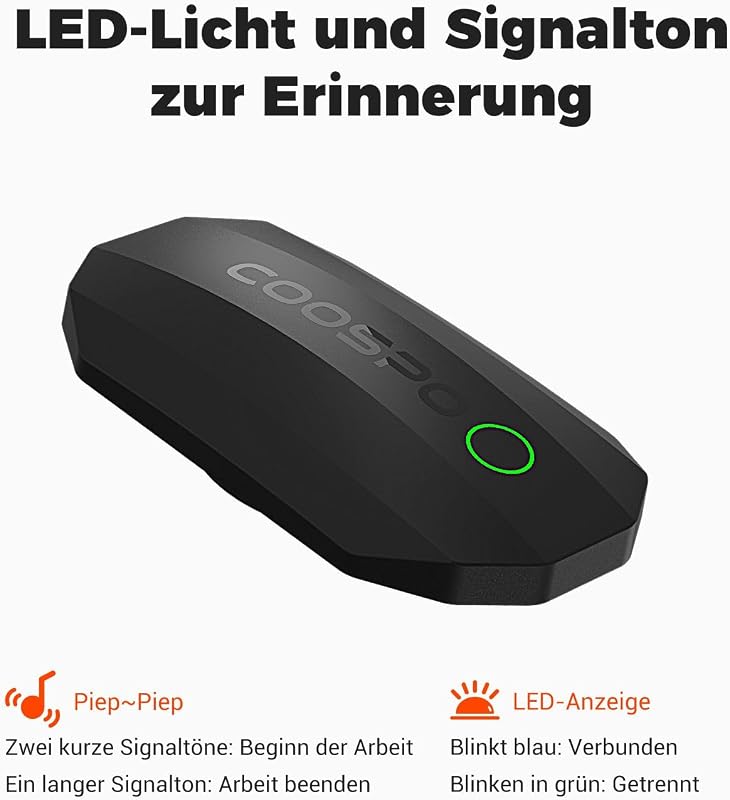 H808S Brustgurt Pulsmesser ANT+/Bluetooth, Premium Herzfrequenzmesser Pulsgurt Sensor HRM-Messung Pulsgurt IP67 Wasserdichter, Kompatibel mit Polar, Elite HRV, Wahoo, Garmin, Strava