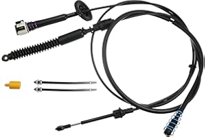 X AUTOHAUX Automatic Transmission Gear Shifter Cable for Chevrolet Silverado 1500 2500 3500 for GMC Sierra Auto Trans Control