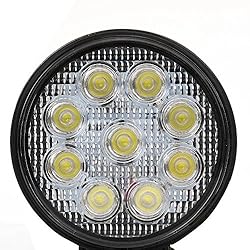 See Ann Bully 27W Yellow LED Spot light Driving Fog Light Off Road Lights Boat Lights driving lights Led Work Light SUV Jeep Lamp Automotive Rigid light 2 years Warranty Details