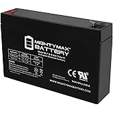 Mighty Max Battery 6 Volt 7AH SLA Battery ML7-6, Brand Product