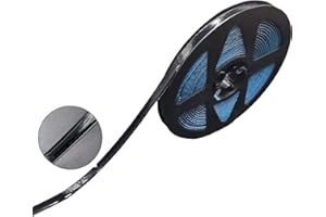 Black Sealant Tape,8mm Waterproof Adhesive Strip for Bathroom Kitchen,Mildewproof Self-Stick Edge Trim for Shower Sink Toilet