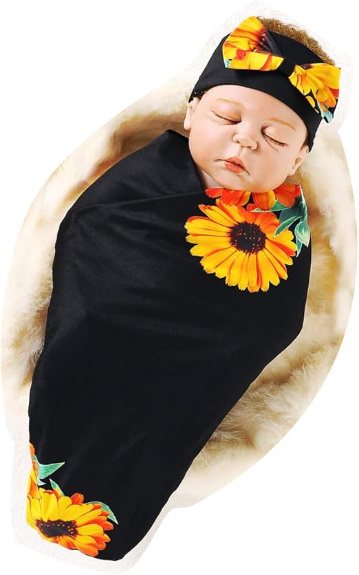sunflower baby wrap