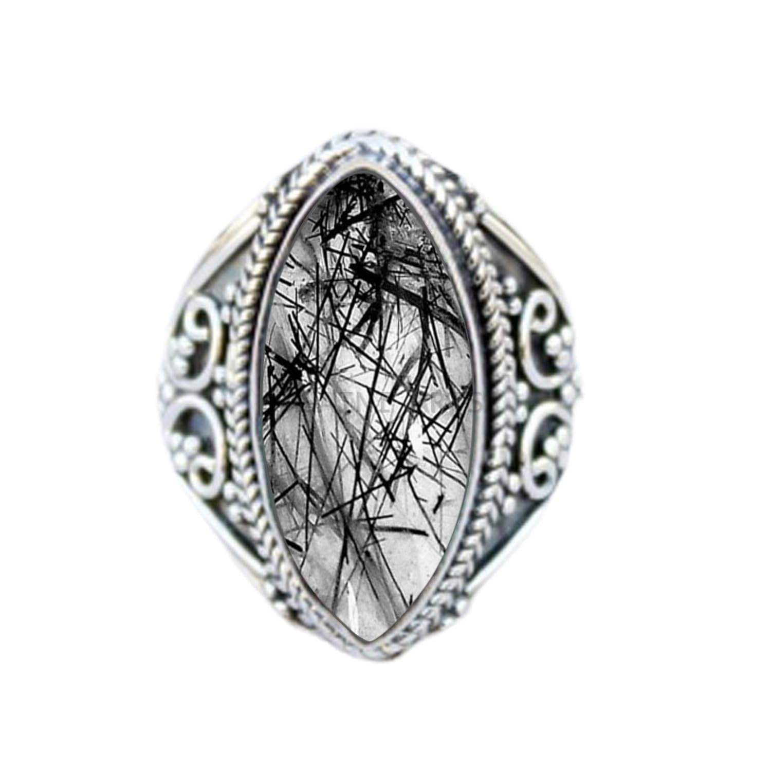 Solid 925 Sterling Silver Ring For Women & Girls, Mystic Quartz Ring Gemstone Unique Handcrafted Ring