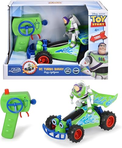 Jada Disney Pixar Toy Story 4 Turbo Buggy Buzz RC Vehicle 1:24 2.4 GHz