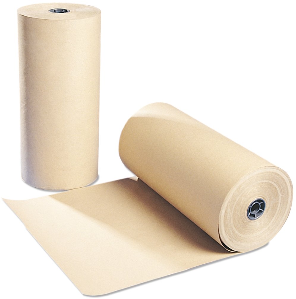 Ambassador Pure Kraft Paper Roll, 900mm Wide x 300m Long, 70gsm (Single Roll)