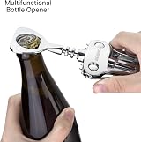 Beneno Zinc Alloy Wing Corkscrew Wine Opener with Multi Function Cap Opener view 2