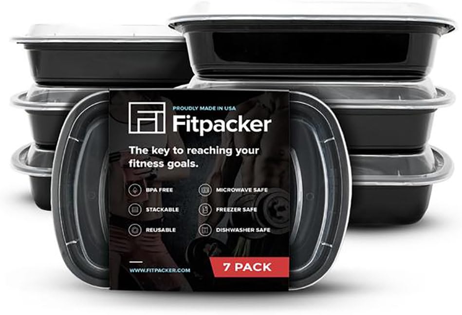 Fitpacker fp-28 Plastic Containers - 28 oz