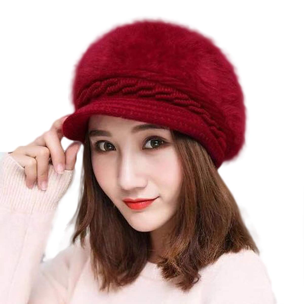woolen cap for women