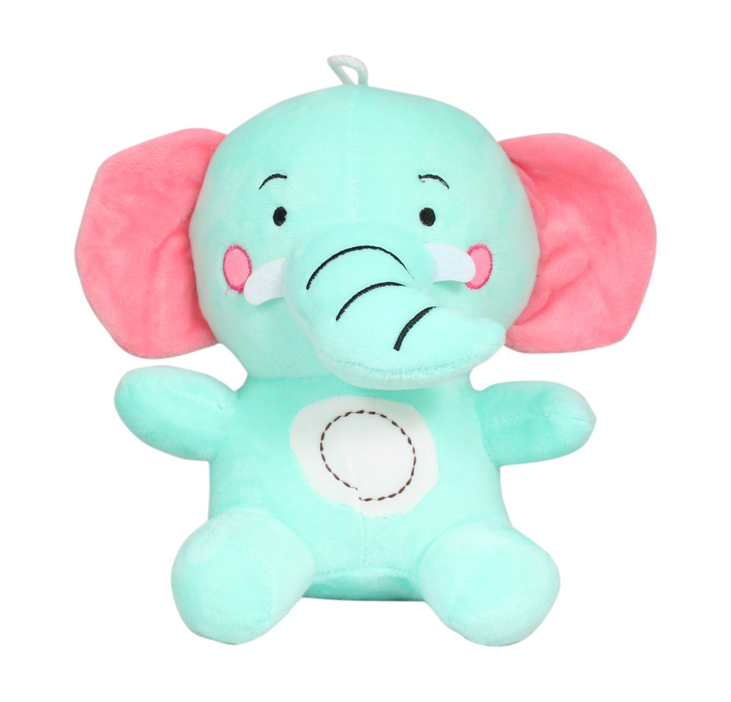 green stuffed elephant