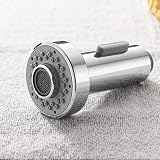 Heable Replacement Kitchen Tap Pull Out Spray Shower Head 2 Function Chrome G1/2 view 3