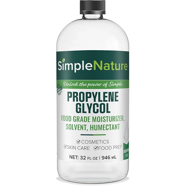 Propylene Glycol 99.9% Pure USP Grade - High Purity Chemical 1000mL (32 Fl Oz