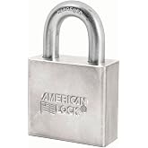 American Lock A50KA Solid Steel Padlocks