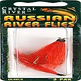 Crystal River CR/RRF/R Russian River Fly Red 3Pk