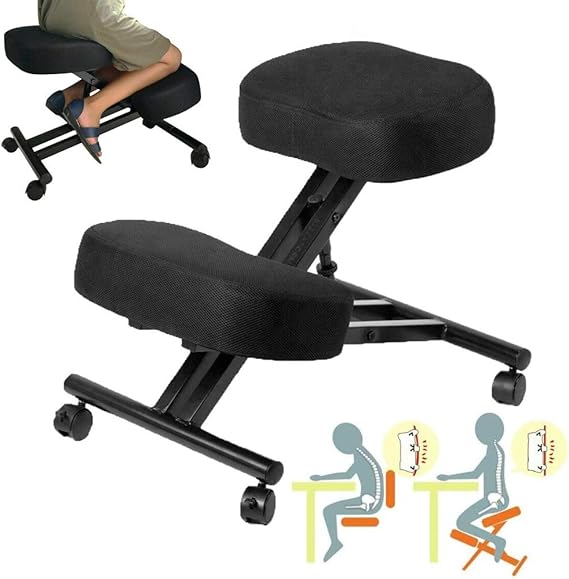 Ergonomic Kneeling Chairs, Adjustable Kneeling Stool For Home & Office