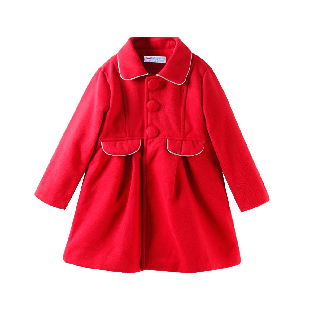 little girl wool dress coat