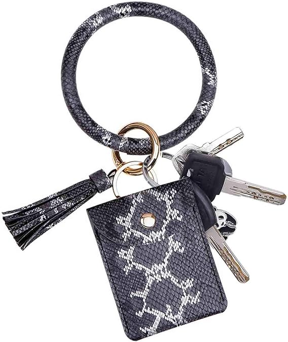 Wristlet Bracelet Keychain, Credit Card Key