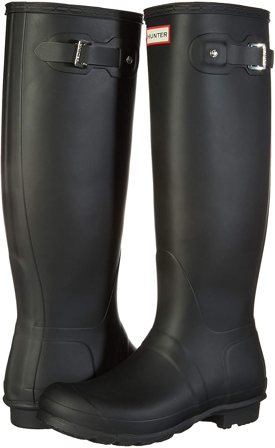 hunter tall gloss rain boots