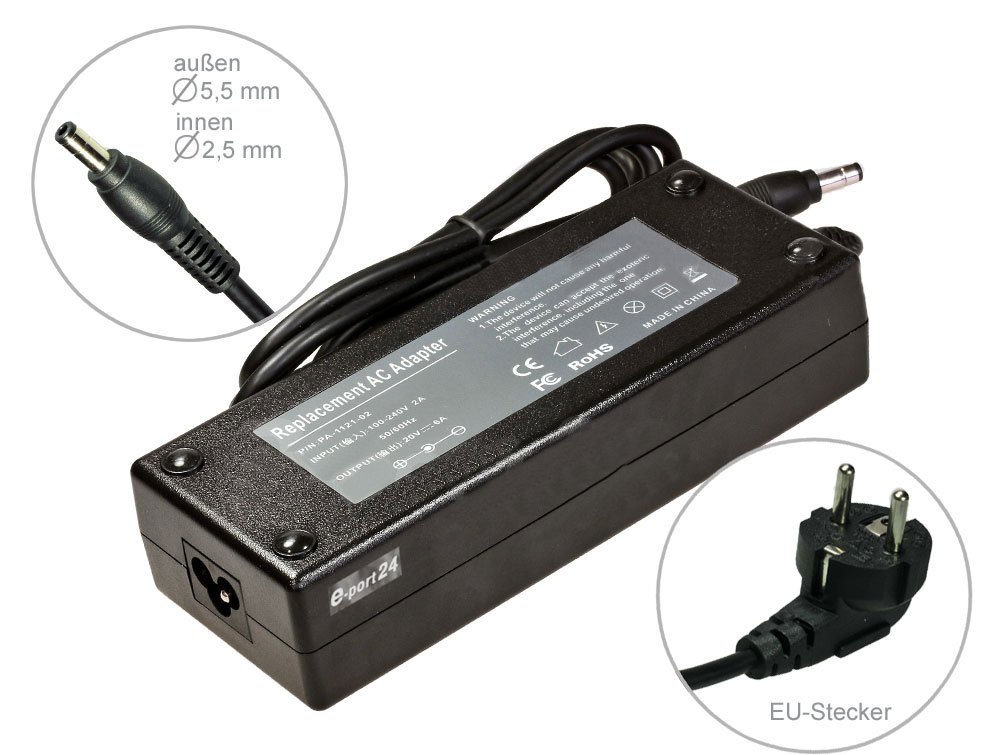 Chargeur Adaptateur Pour FUJITSU SIEMENS Amilo L7320G - Neuf - Marque Visiodirect