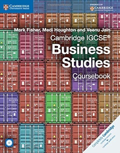 Download Cambridge IGCSE® Business Studies Coursebook with CD-ROM. PDF