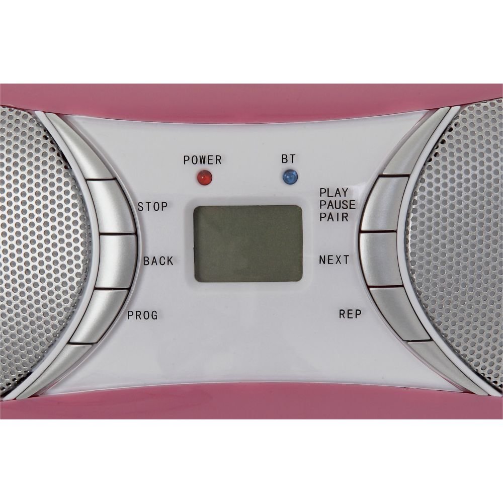 bush bluetooth boombox pink