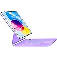 For iPad (A16) 11th &10th generation Case with Keyboard – Magic-Style Magnetic Keyboard Case for iPad 11 inch 2025&10th Gen 10.9 inch, Multi-Touch Trackpad - Backlit - Floating Cantilever Stand