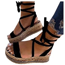 Gibobby Sandals for Women Wide Width,Open Toe Slip