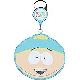 South Park Badge Reel Eric Cartman Head ID Holder Retractable Lanyard Badge Holder Luggage Tag