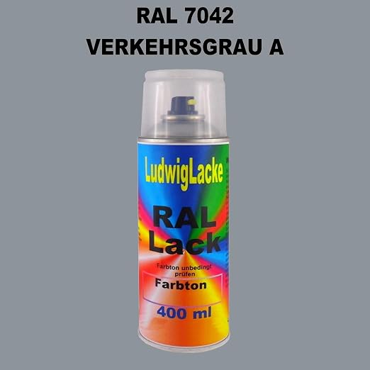 LudwigLacke RAL 7021 Schwarzgrau Seidenmatt – 400 Ml 1K Sprühlack
