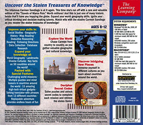 Where in the World & USA is Carmen SanDiego?