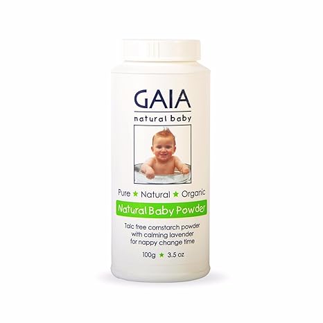 Buy Gaia Natural Baby Talc Free Cornstarch Powder 100g Prevent