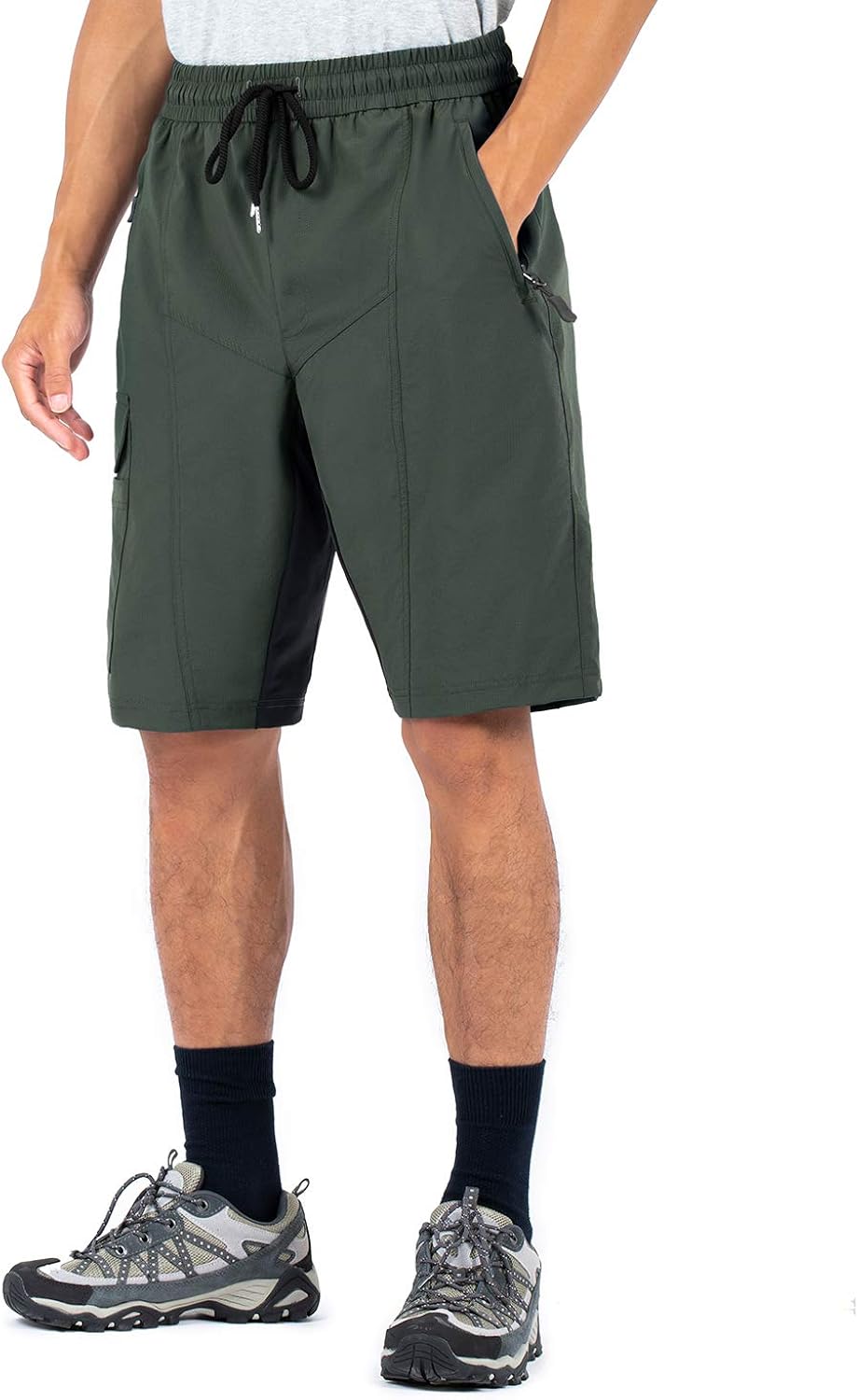 Wespornow Men's-Hiking-Shorts Lightweight-Quick-Dry-Outdoor-Cargo-Casual-Shorts for Hiking, Camping, Travel, Fishing : Clothing