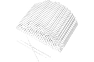 Akstore 600 PCS Disposable Micro Applicators Brush Eyelash Extension (White)
