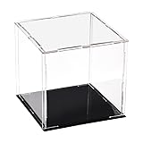 uxcell Acrylic Clear Display Case Box Dustproof