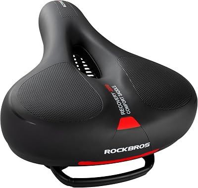 ROCKBROS Bike Seat Cushion Comfortable Ergonomic Breathable 26x22cm