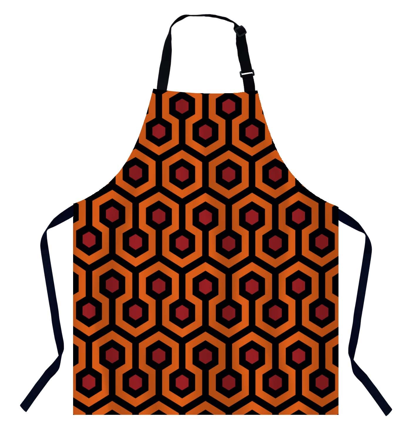 BGBDEIA Carpet Pattern Apron for Women Men, Adjustable Apron Cooking Kitchen Chef Apron for Home Kitchen, Baking Gardening BBQ, Coffee House, Restaurant