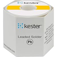Kester 44 Lead Solder Wire - +682 F Melting Point - 0.025 in Wire Diameter - Sn/Pb Compound - 37 % Lead - 24-6337-0018 [PRICE