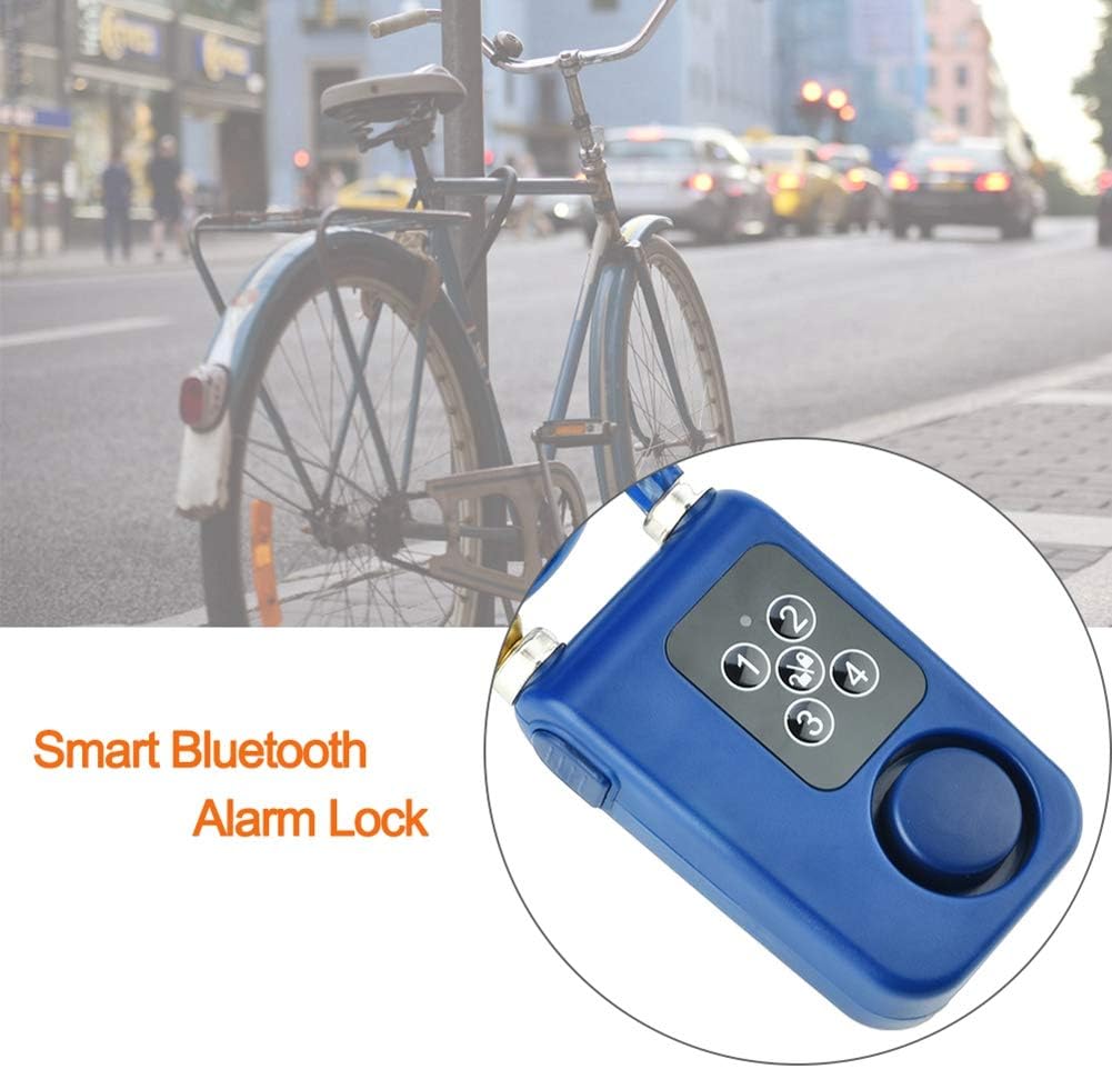 Alarm Chain Lock for Bikes & Gates - 110dB Siren, IP44, Keyless Keypad, Theft Cable E-Scooters, Motorcycles, and Mobility Devices - Image 4