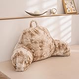 Holawakaka Shags Bed Rest Pillow with Arms, Tie Dye