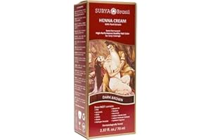 Surya Henna Dark Brown Cream 2.31 Oz. (4 Pack)